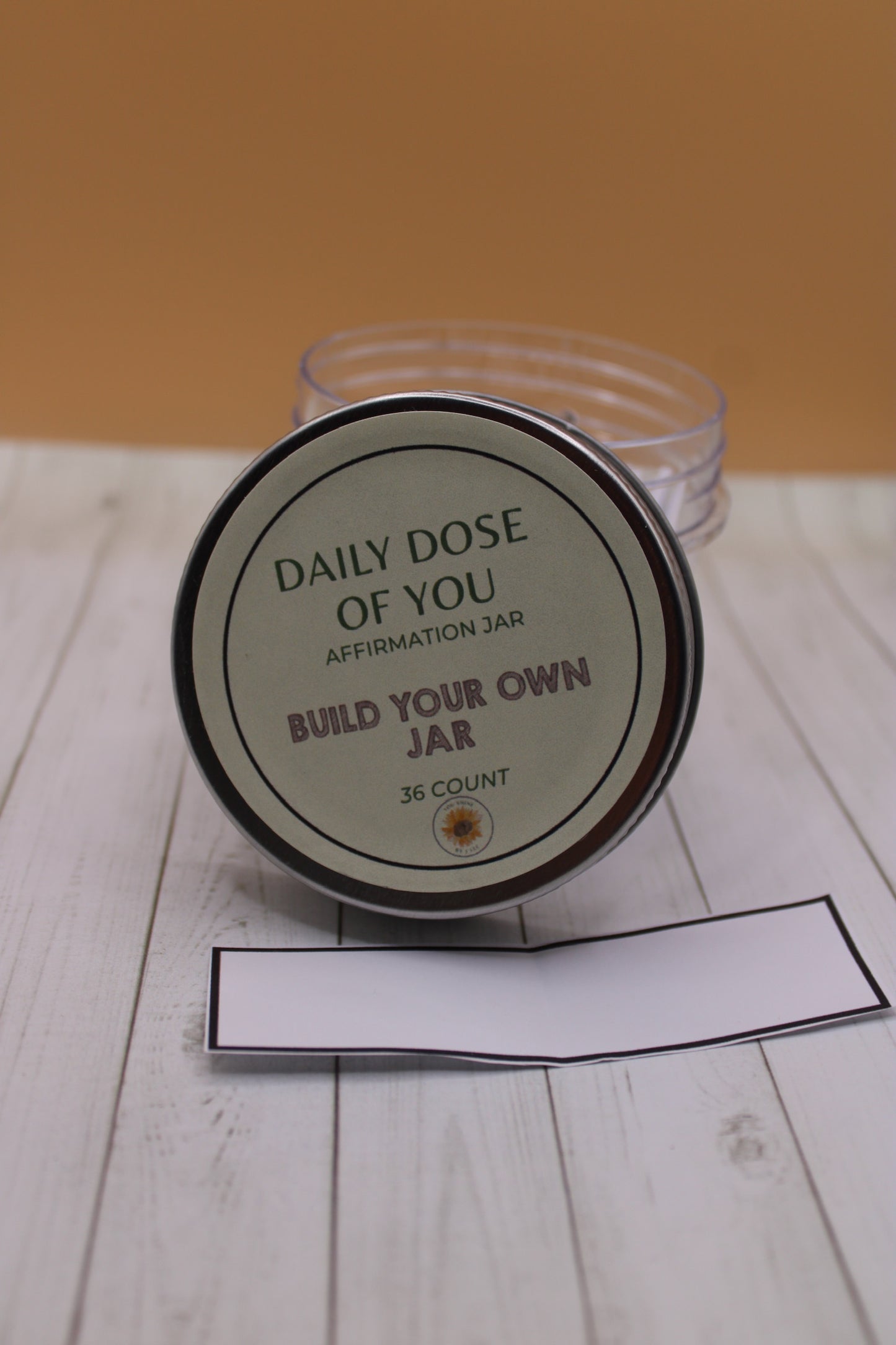 Daily Dose of You – Build Your Own Affirmation Jar (36 Count)