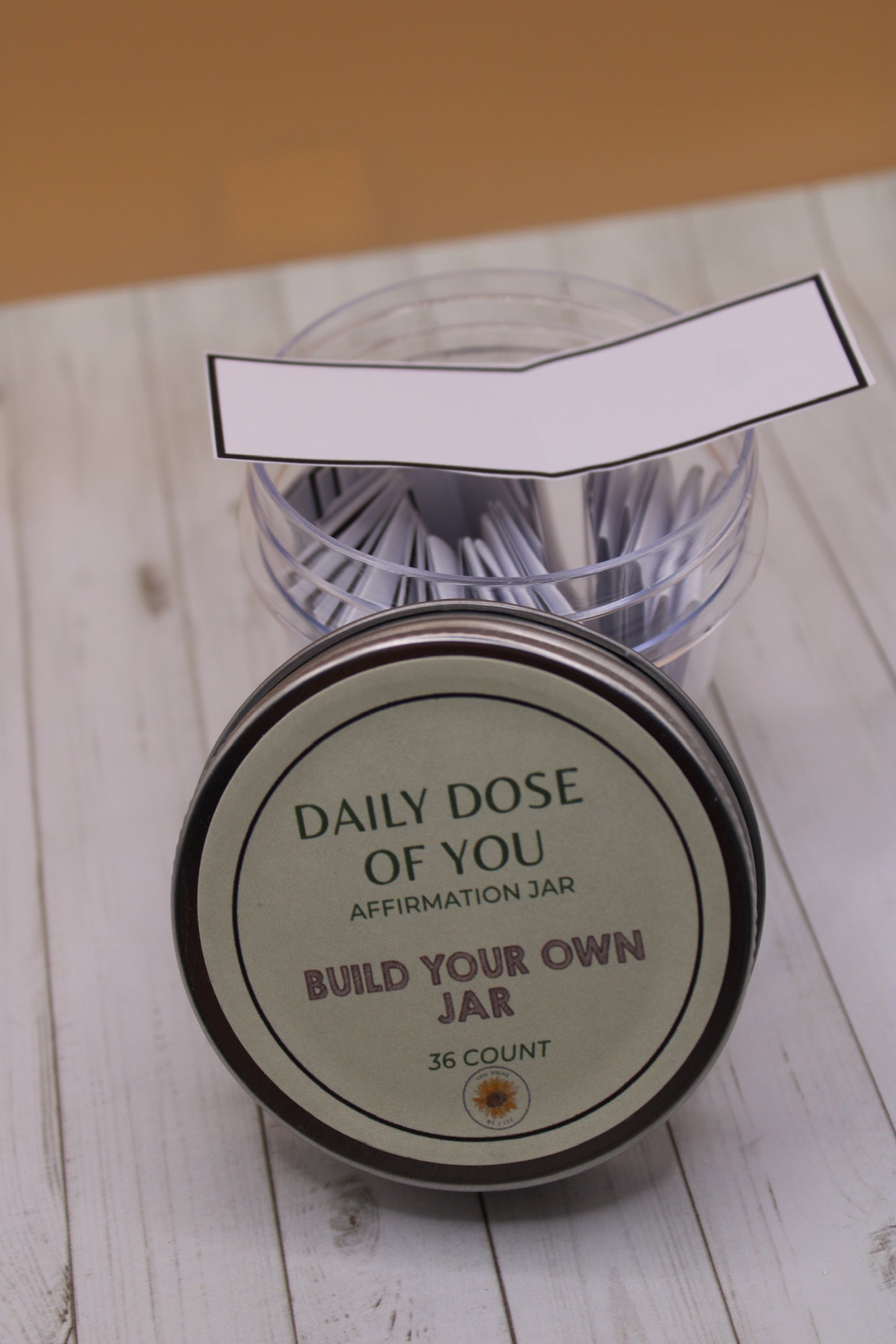 Daily Dose of You – Build Your Own Affirmation Jar (36 Count)