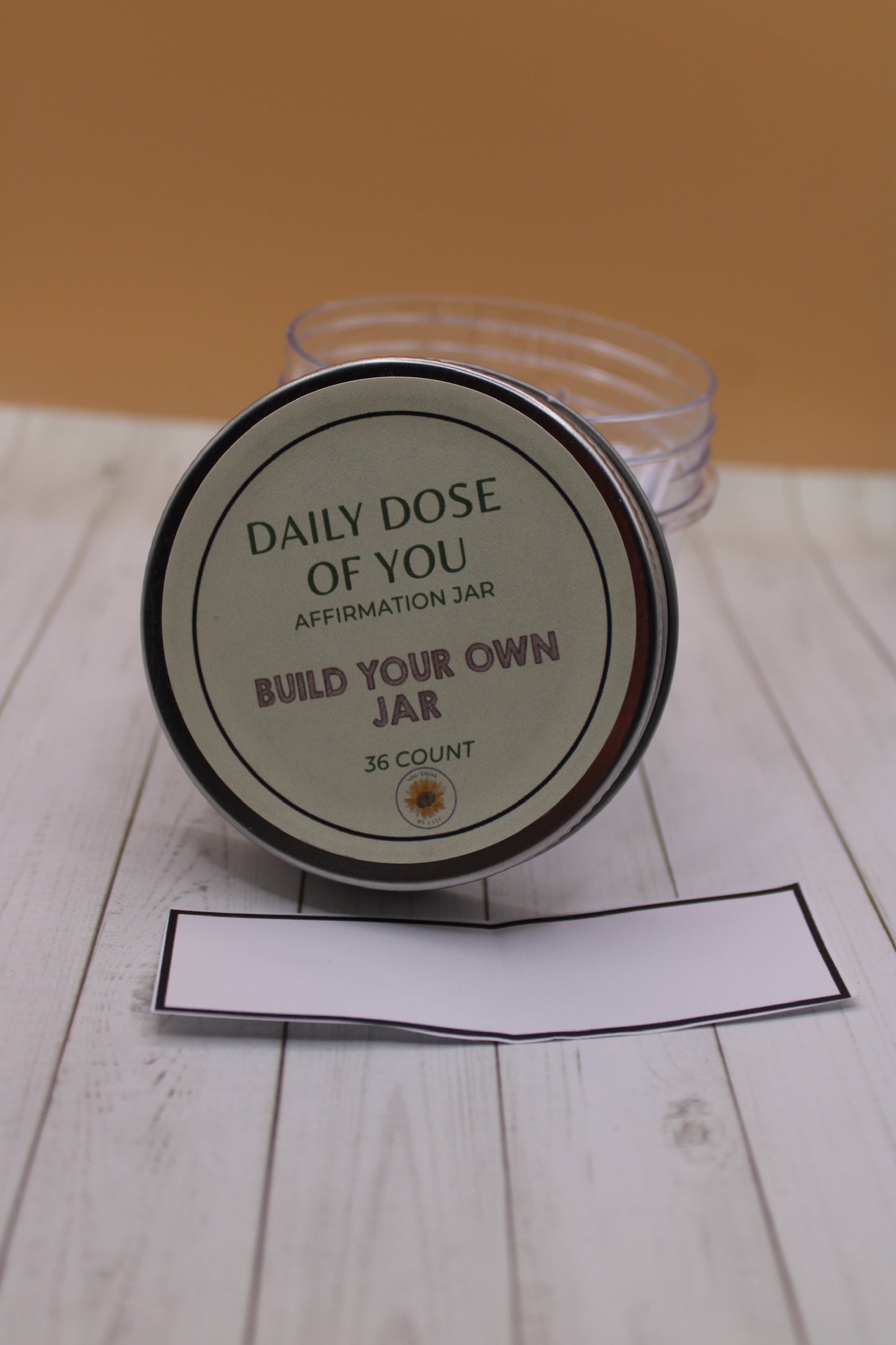 Daily Dose of You – Build Your Own Affirmation Jar (36 Count)