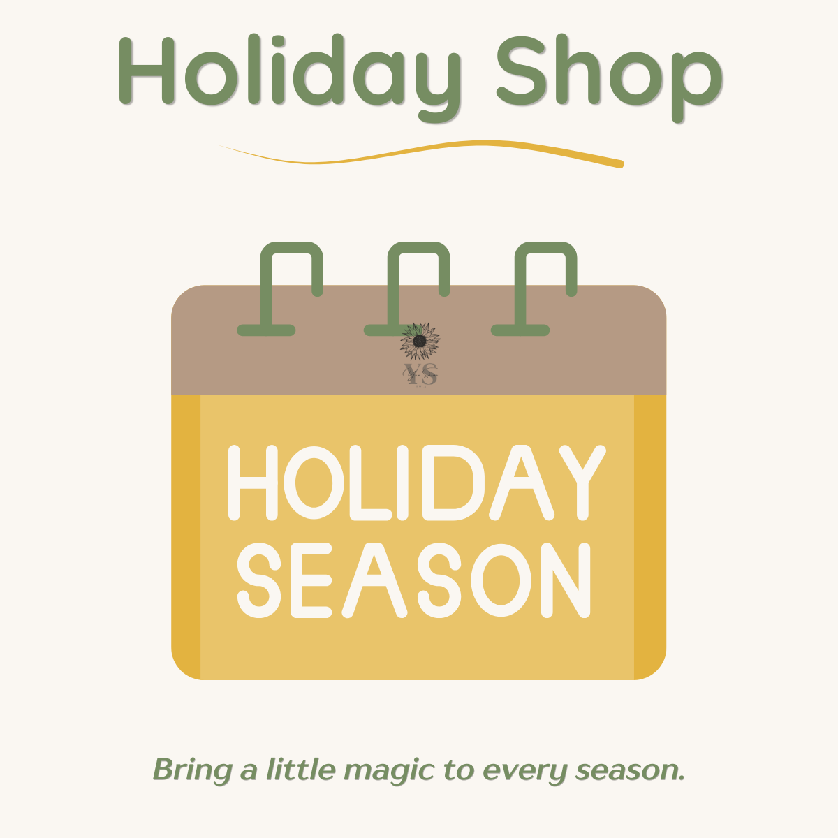 Holiday Shop
