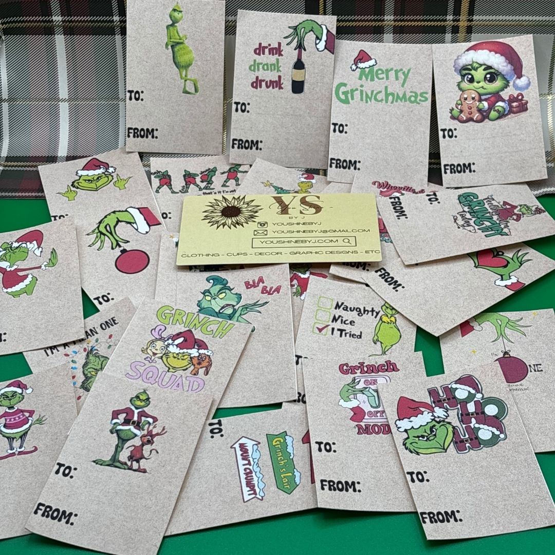 Christmas Gift Tags - 24 Tags