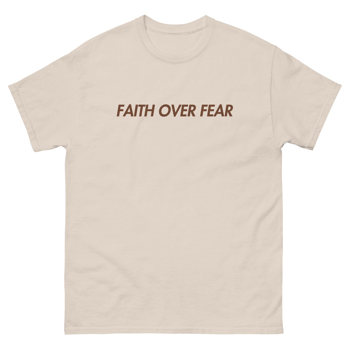 Faith Over Fear Unisex Classic Tee